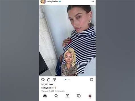 hailey bieber looks like an ear